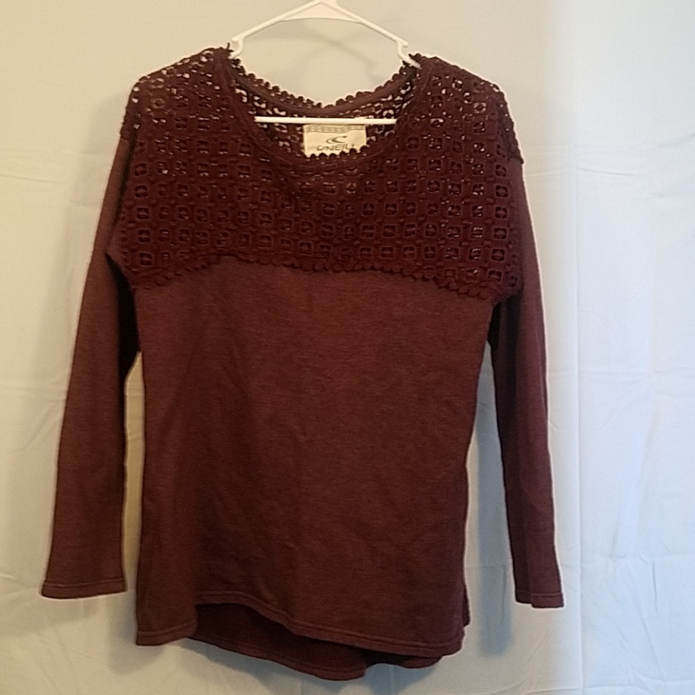 O'Neill Crochet Sweatshirt